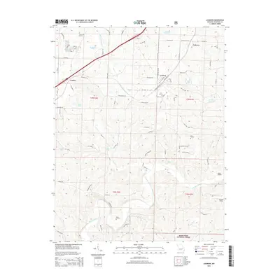 2015 Map of Leasburg, 2015 Print