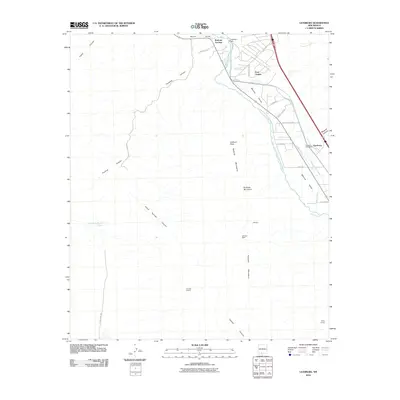 2010 Map of Leasburg, 2010 Print
