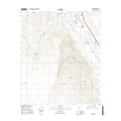 2017 Map of Leasburg, 2017 Print