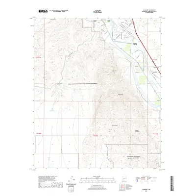 2020 Map of Leasburg, 2020 Print