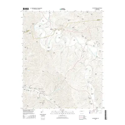 2016 Map of Leatherwood, 2016 Print