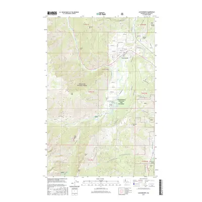 2017 Map of Leavenworth, 2017 Print