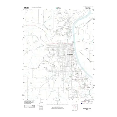 2009 Map of Leavenworth, 2009 Print