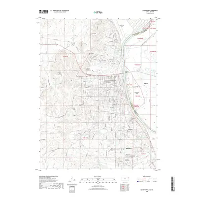 2018 Map of Leavenworth, 2018 Print