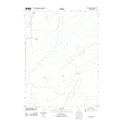2012 Map of Leavitt Bench, 2012 Print