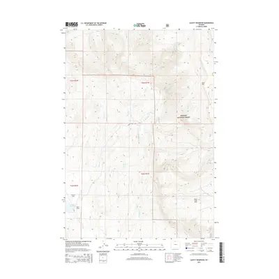 2015 Map of Leavitt Reservoir, 2015 Print