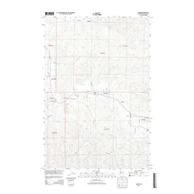 2013 Map of Lebam, 2013 Print