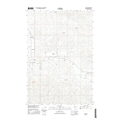 2017 Map of Lebam, 2017 Print