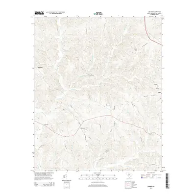 2014 Map of Lebanon, 2014 Print