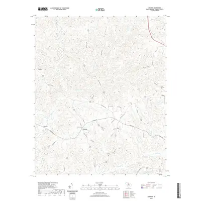 2020 Map of Lebanon, 2020 Print