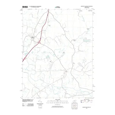 2010 Map of Lebanon Junction, 2010 Print