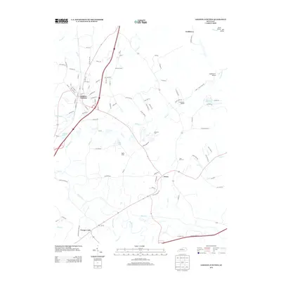 2013 Map of Lebanon Junction, 2013 Print