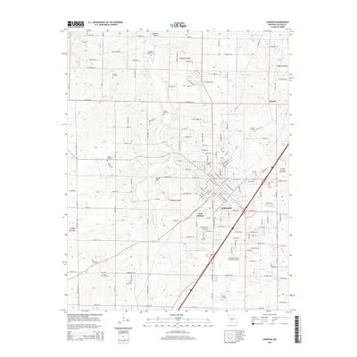 2015 Map of Lebanon, 2015 Print