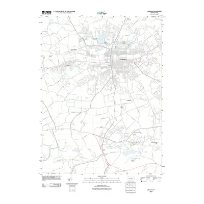 2010 Map of Lebanon, 2010 Print