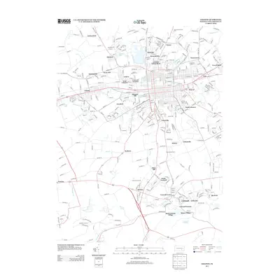 2013 Map of Lebanon, 2013 Print