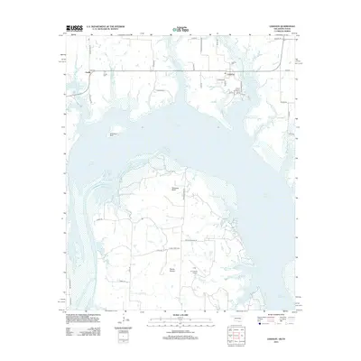 2012 Map of Lebanon, 2012 Print