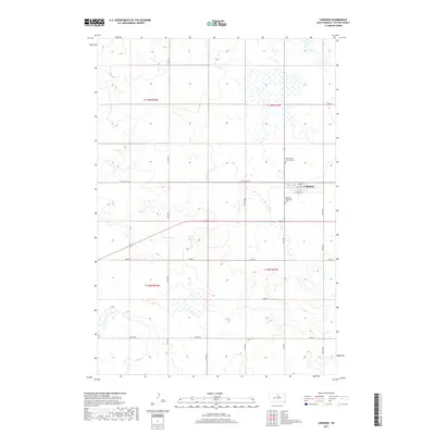 2017 Map of Lebanon, 2017 Print