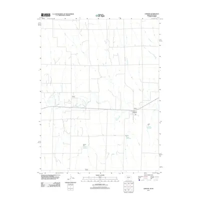 2011 Map of Lebanon, 2011 Print