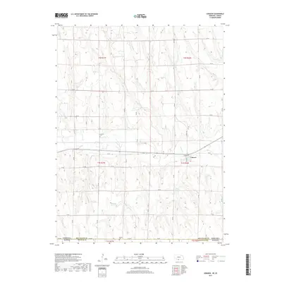 2017 Map of Lebanon, 2017 Print
