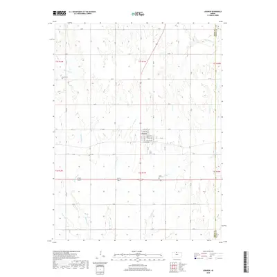 2018 Map of Lebanon, 2018 Print