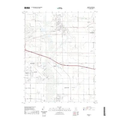 2021 Map of Lebanon, 2021 Print