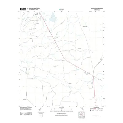 2012 Map of Lebanon Station, 2012 Print