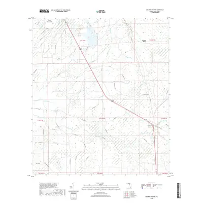 2018 Map of Lebanon Station, 2018 Print