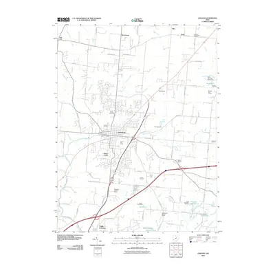 2010 Map of Lebanon, 2010 Print