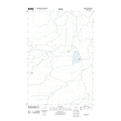 2011 Map of Lebo Lake, 2011 Print