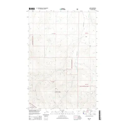 2014 Map of Lebo, 2014 Print