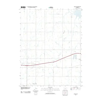 2009 Map of Lebo NW, 2009 Print