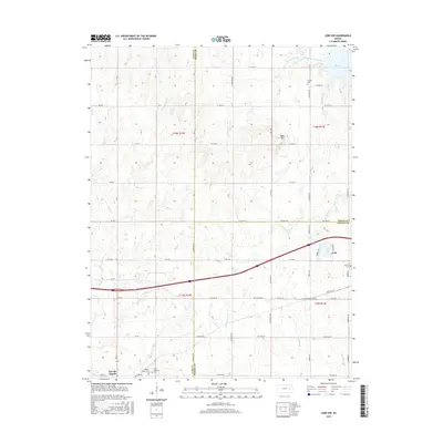 2015 Map of Lebo NW, 2015 Print