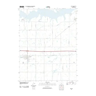 2009 Map of Lebo, 2009 Print