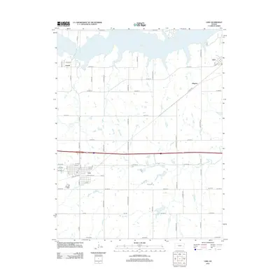 2012 Map of Lebo, 2012 Print
