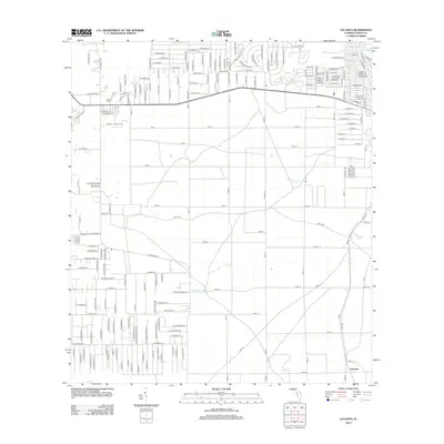 2012 Map of Lecanto, 2012 Print