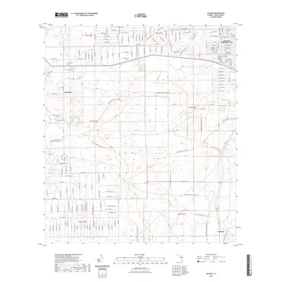 2021 Map of Lecanto, 2021 Print
