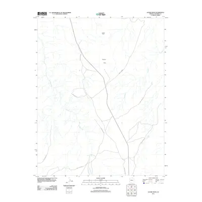 2011 Map of LeChee Rock, 2011 Print