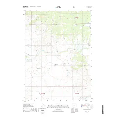 2017 Map of Leckie, 2017 Print