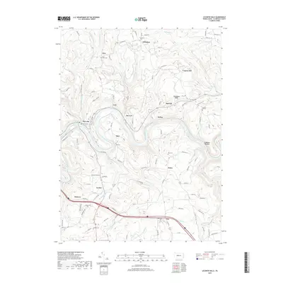 2019 Map of Lecontes Mills, 2019 Print