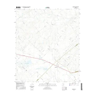 2016 Map of Ledbetter, 2016 Print