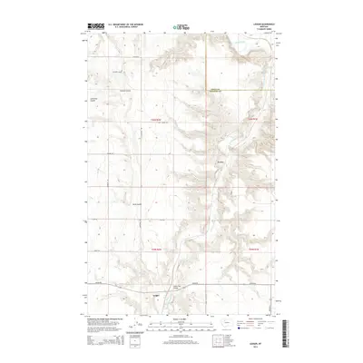 2014 Map of Ledger, 2014 Print