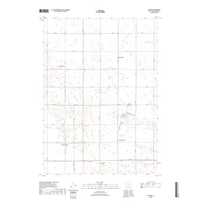 2018 Map of Ledyard, 2018 Print