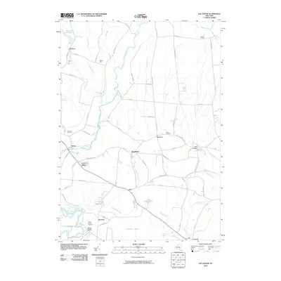 2010 Map of Lee Center, 2010 Print