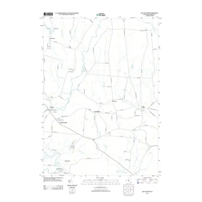 2013 Map of Lee Center, 2013 Print