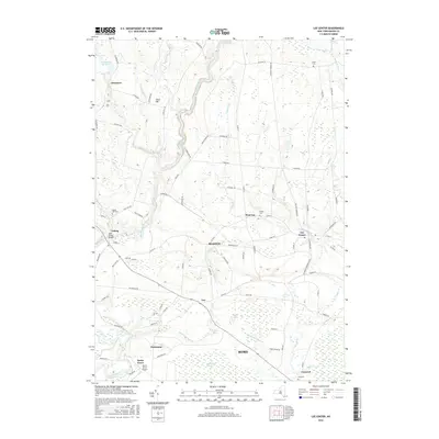 2016 Map of Lee Center, 2016 Print