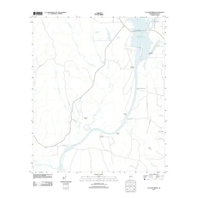 2011 Map of Lee Long Bridge, 2011 Print