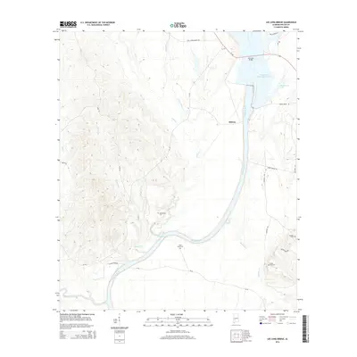 2014 Map of Lee Long Bridge, 2014 Print