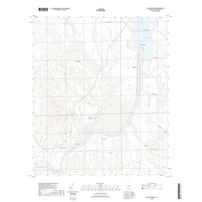 2018 Map of Lee Long Bridge, 2018 Print