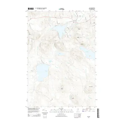 2014 Map of Lee, 2014 Print