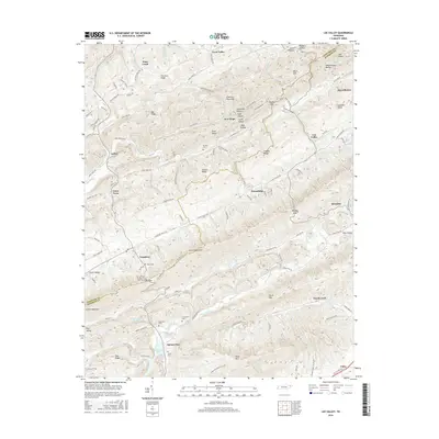 2016 Map of Lee Valley, 2016 Print